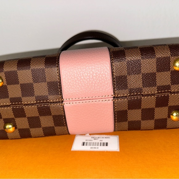 LOUIS VUITTON Damier Ebene Bond Street BB Magnolia. Gently loved. - Picture 9 of 15